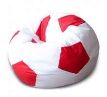 Кресло Мяч Бело-Красный Оксфорд (Классический)