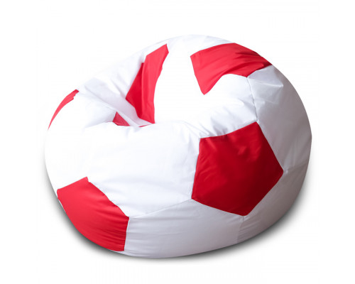 Купить с доставкой Кресло Мяч Бело-Красный Оксфорд (Классический)