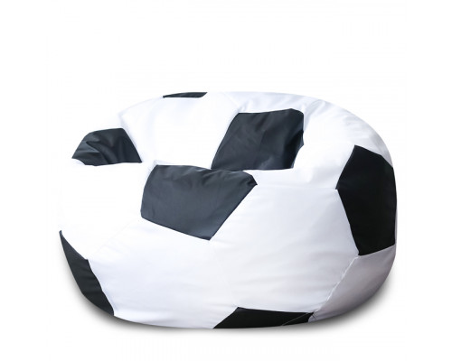 Купить с доставкой Кресло Мяч Бело-Черный Оксфорд (Классический)