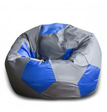 Кресло Мяч Серо-Синий Оксфорд (Классический)