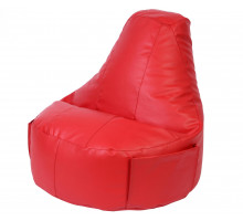 Кресло Комфорт Красное ЭкоКожа (Классический)